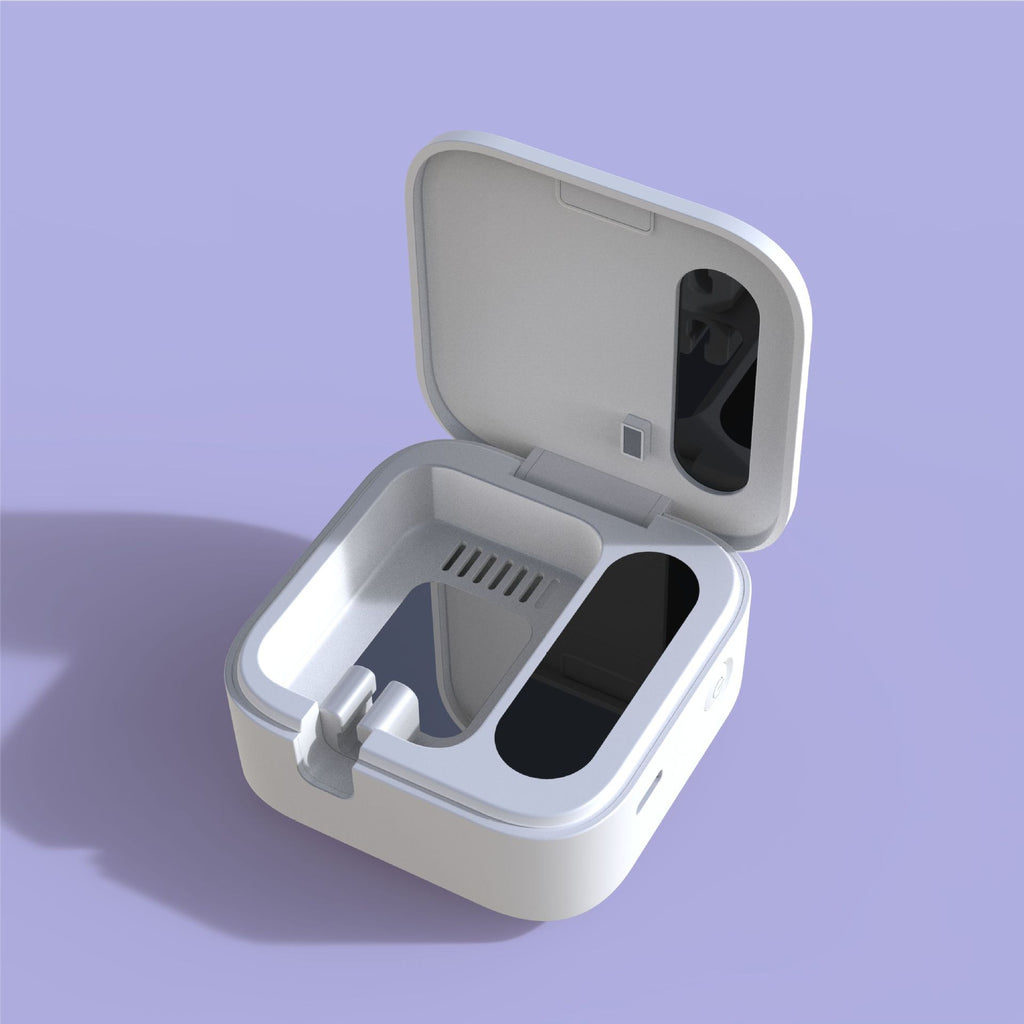 CleanBrush UV - Esterilizador UV Portátil para Cepillos Dentales